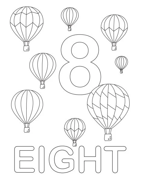 Numeros Para Colorear 28