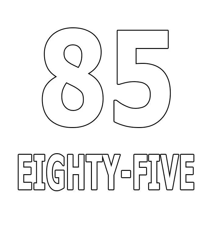 Numeros Para Colorear 45