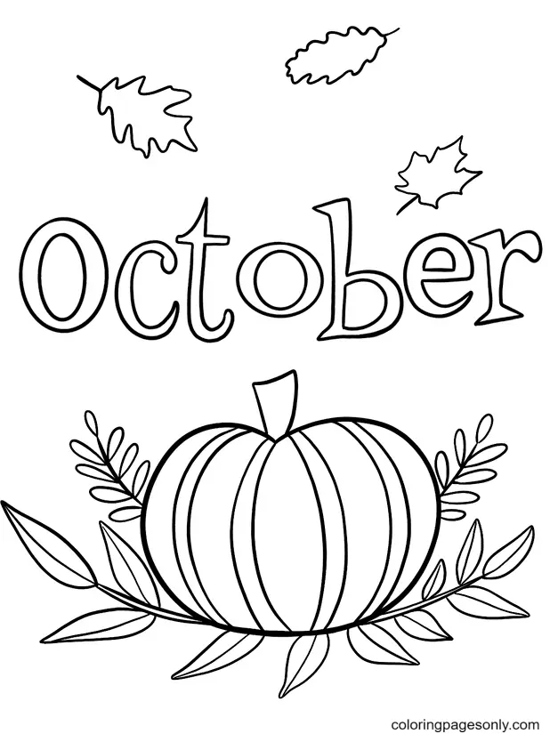 Outubro Para Colorir 27