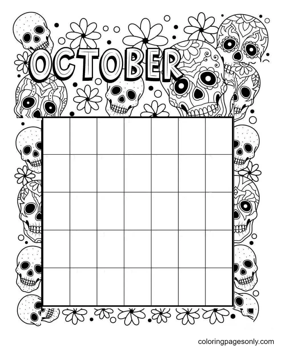 Outubro Para Colorir 29