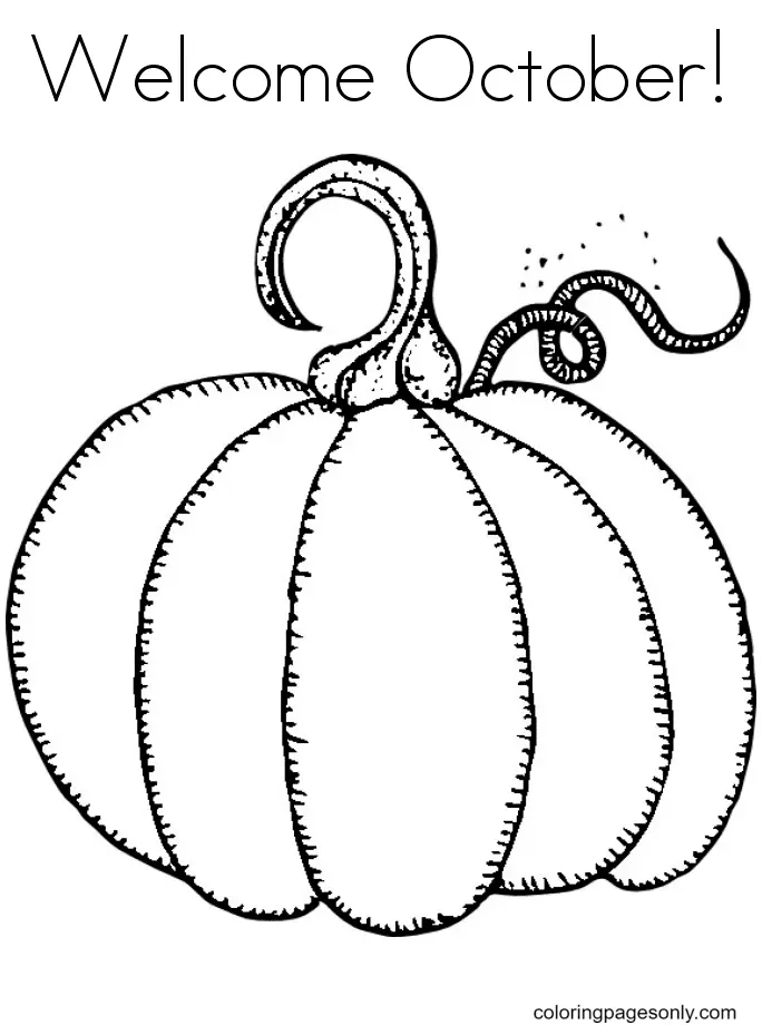 Desenhos de Outubro Para Colorir 33