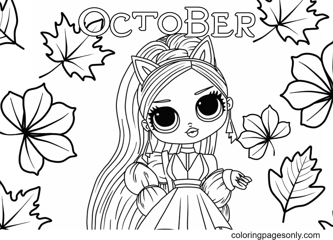 Outubro Para Colorir 4