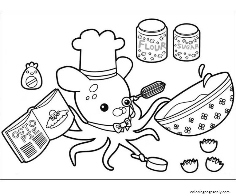 Desenhos de Octonautas Para Colorir 42