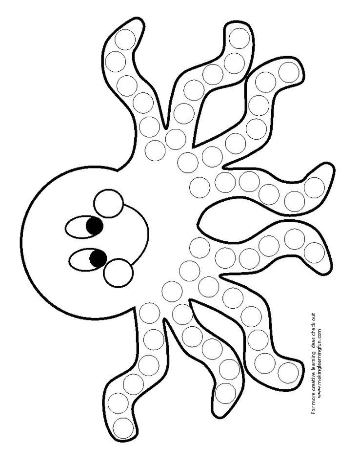 Octopus Coloring Pages 70