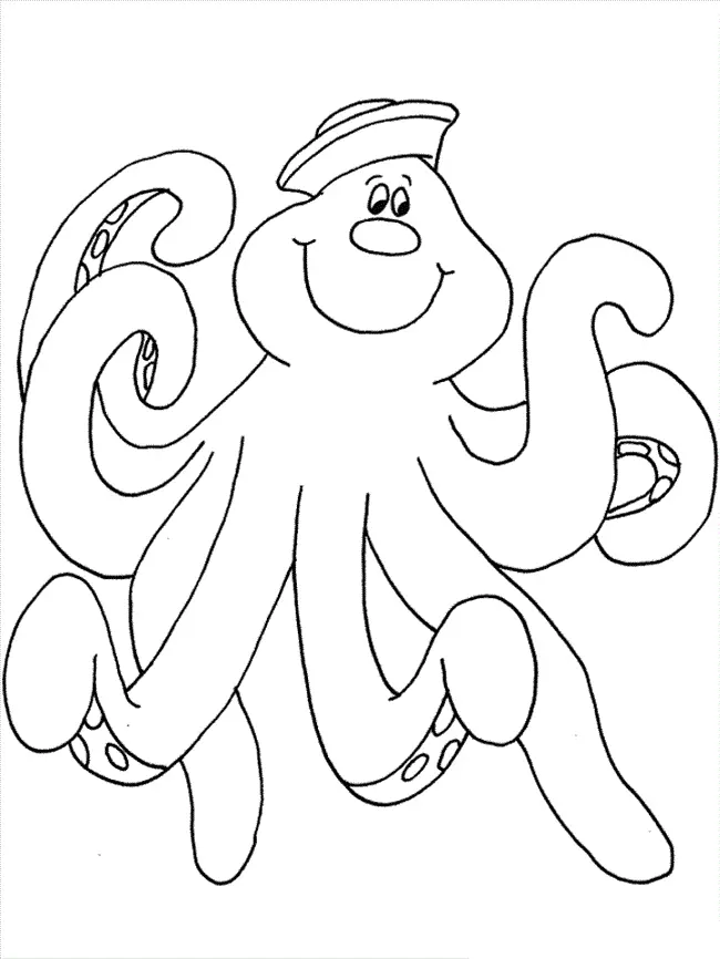 Octopus Coloring Pages 71