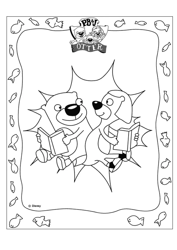 Otter Coloring Pages 140