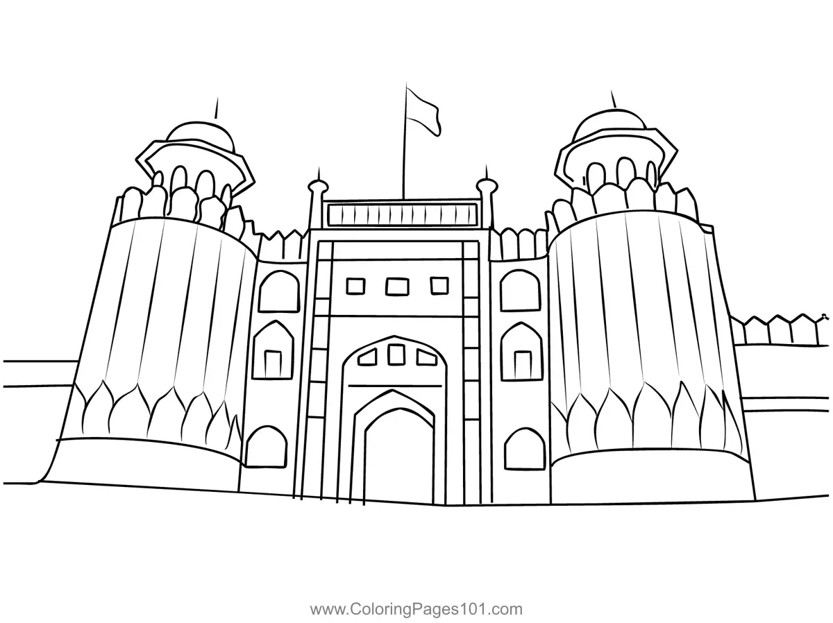 Pakistan Coloring Pages 1