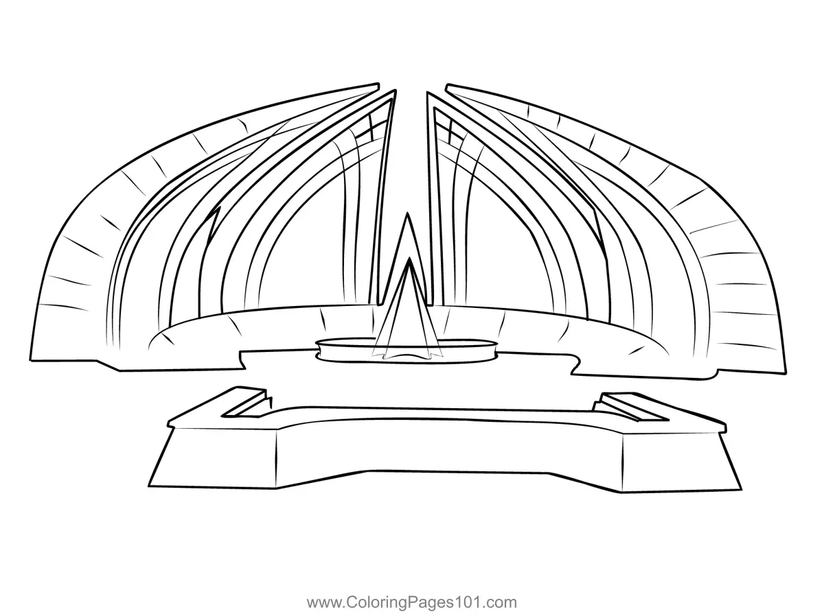 Pakistan Coloring Pages 3
