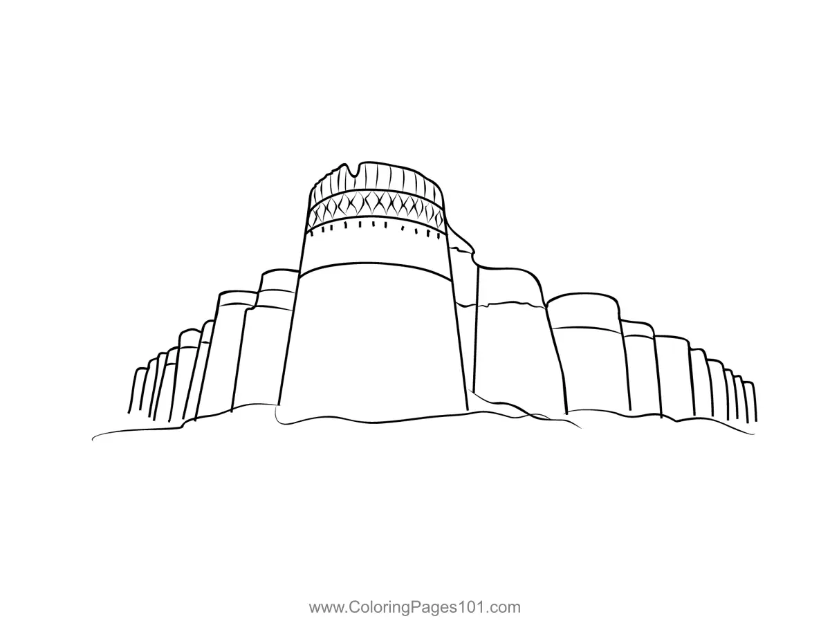 Pakistan Coloring Pages 8