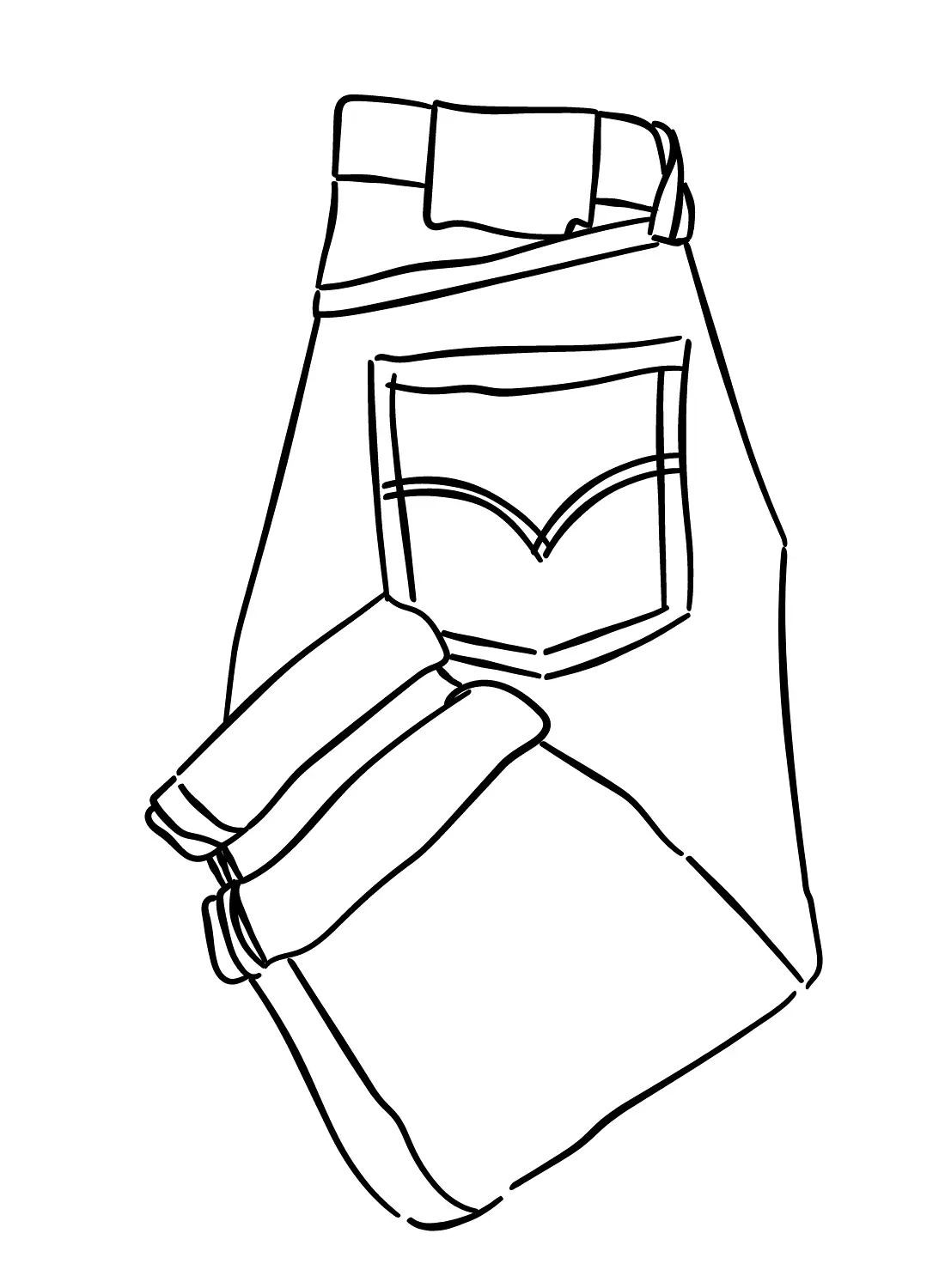 Hosen Ausmalbilder 37