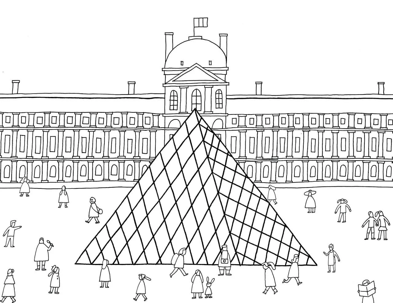 Paris Coloring Pages 52