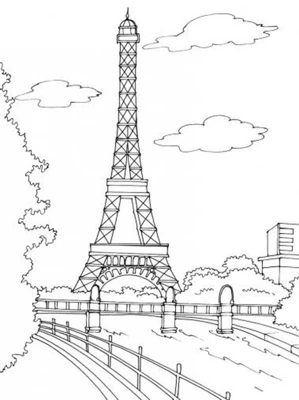Paris Coloring Pages 59