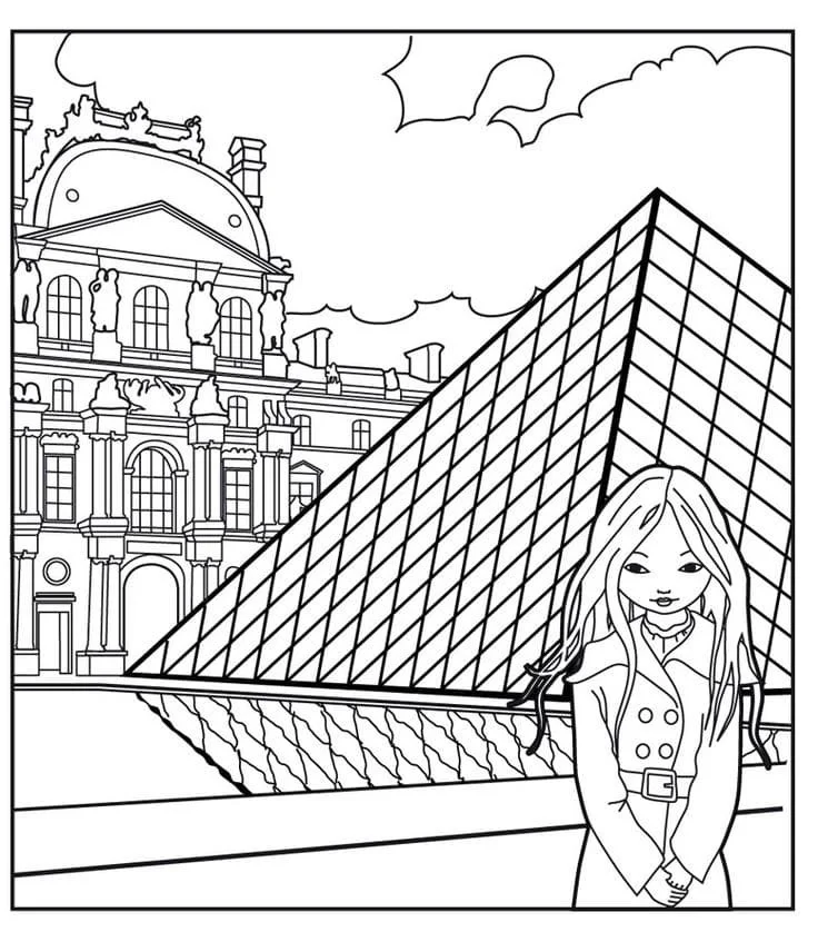 Paris Coloring Pages 71