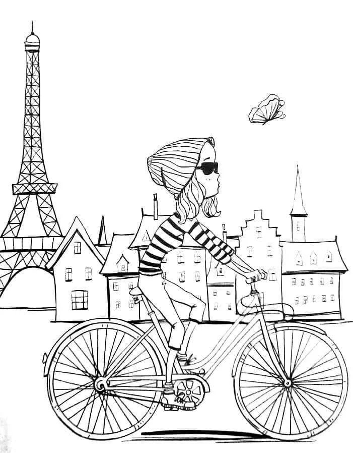 Paris Coloring Pages 75