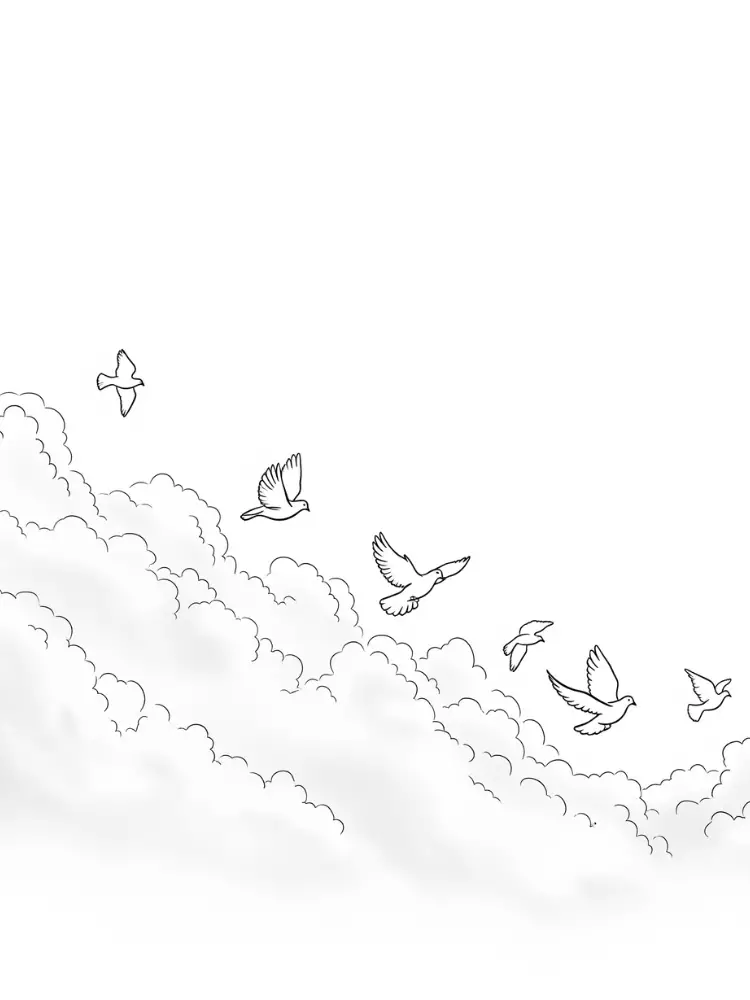 Pfingsten Ausmalbilder 9