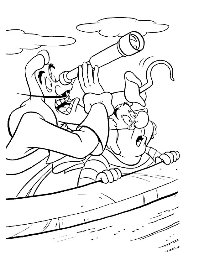 Desenhos de Peter Pan Para Colorir 9