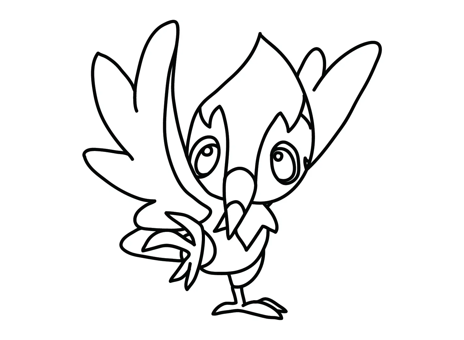 Pikipek Para Colorear 14