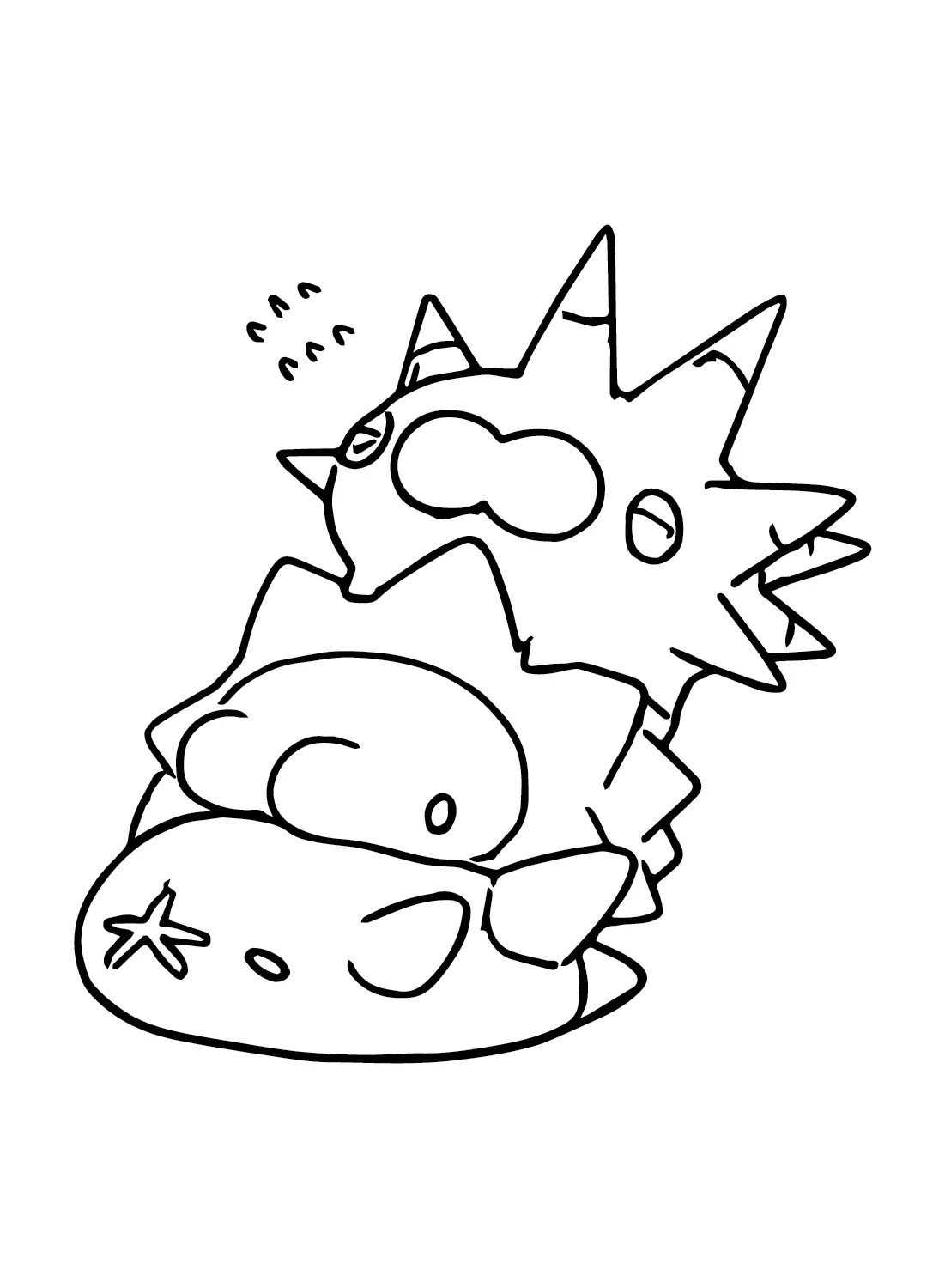 Pincurchin Coloring Pages