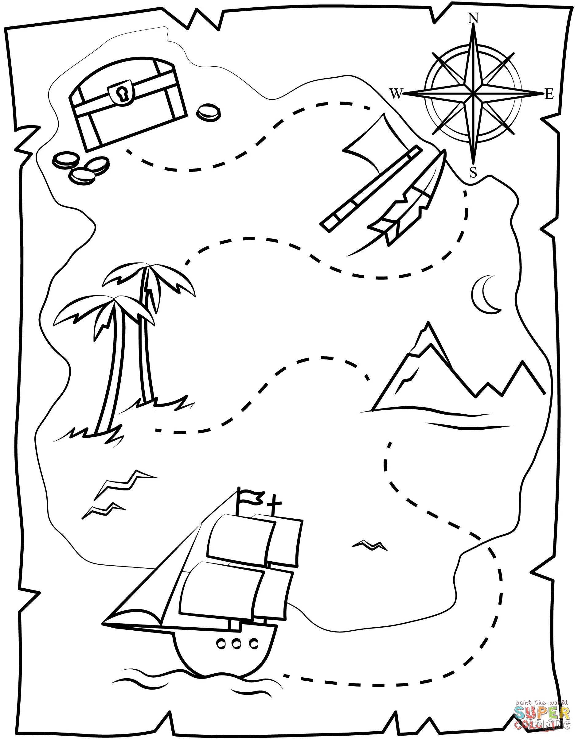 Pirates coloring pages 31
