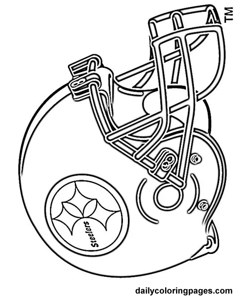 Pittsburgh Steelers Coloring Pages 18