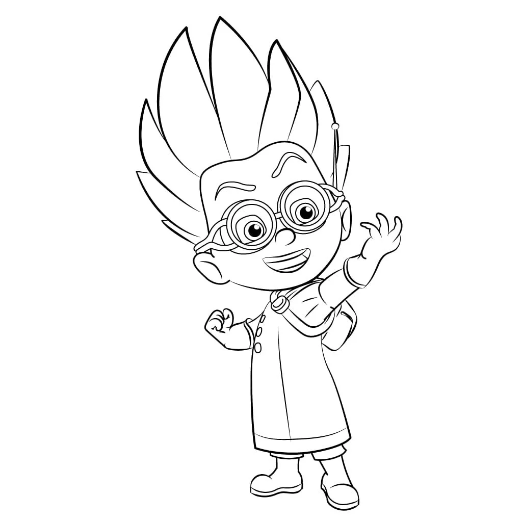 PJ masks Coloring Pages 100