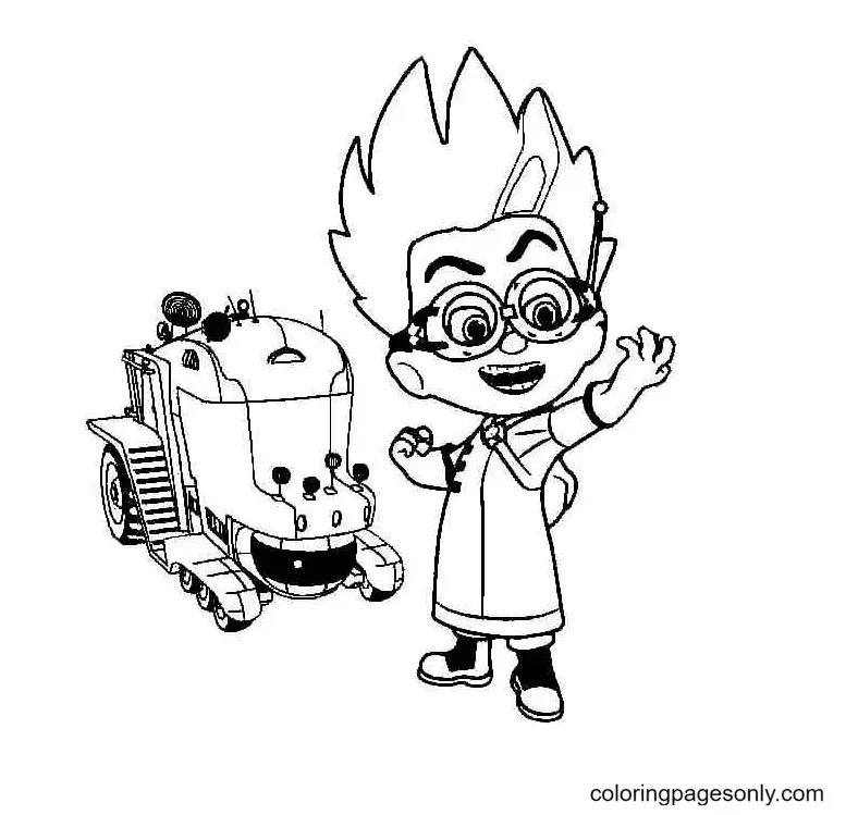 PJ masks Coloring Pages 120