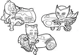 PJ masks Coloring Pages 55