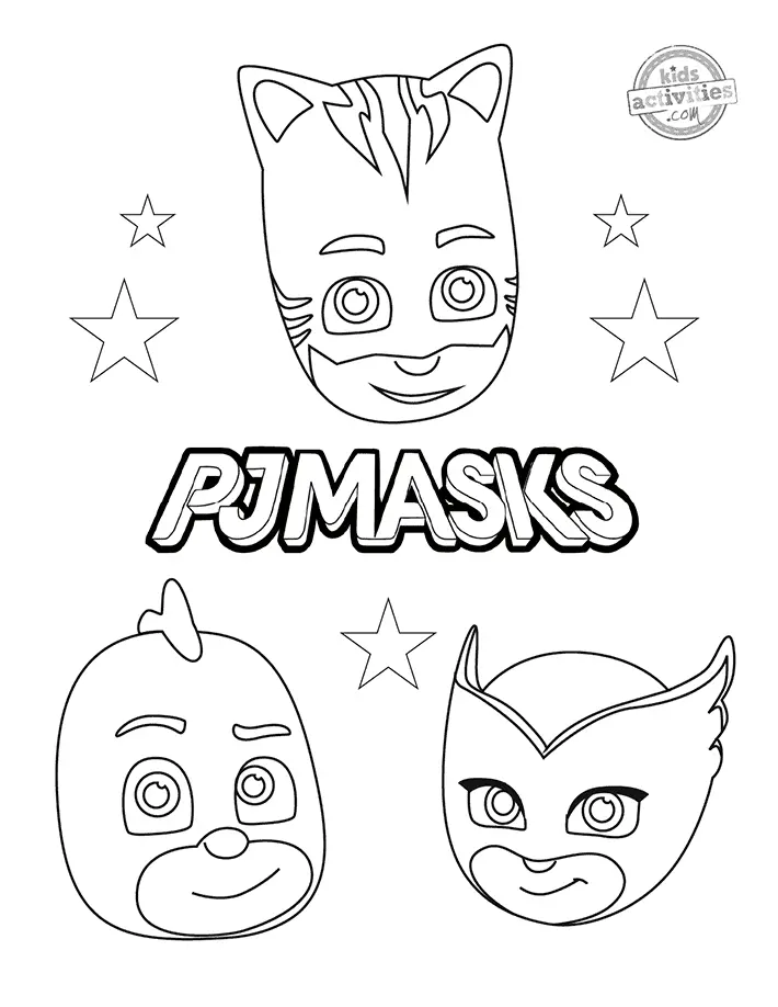 PJ masks Coloring Pages 68
