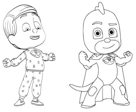 PJ Masks Ausmalbilder 86