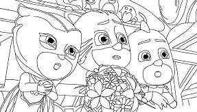 PJ masks Coloring Pages 88