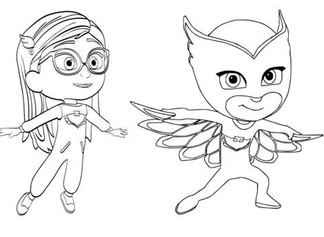 PJ masks Coloring Pages 92