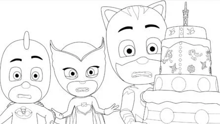 PJ Masks Ausmalbilder 99