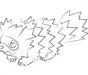 Desenhos de personagens Pokemon Para Colorir 103