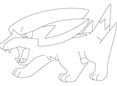 Desenhos de personagens Pokemon Para Colorir 110