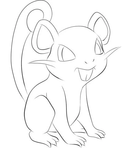 Pokemon Characters Coloring Pages 118