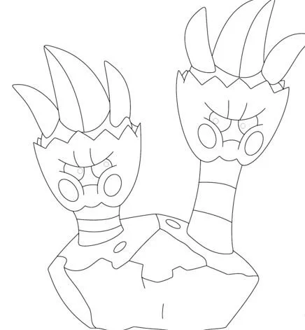 Desenhos de personagens Pokemon Para Colorir 121