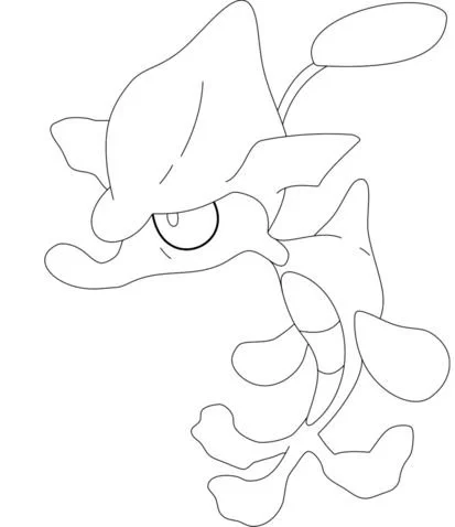 Desenhos de personagens Pokemon Para Colorir 134