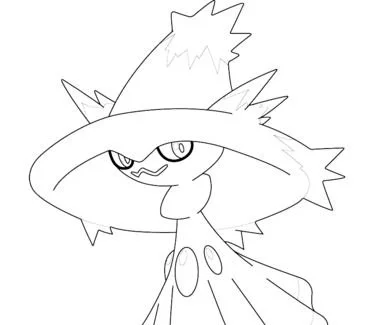 Desenhos de personagens Pokemon Para Colorir 135