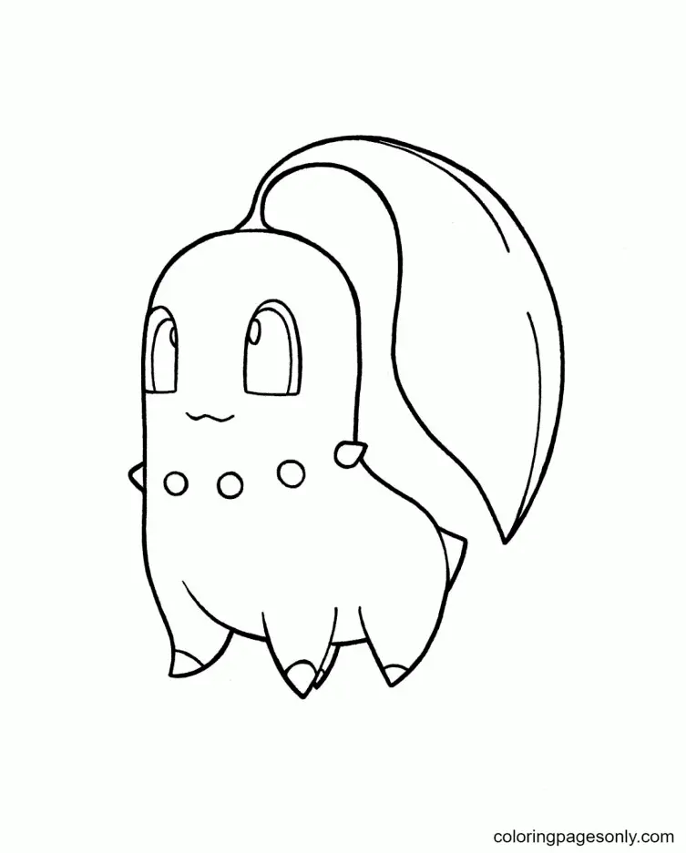 Pokemon Characters Coloring Pages 152