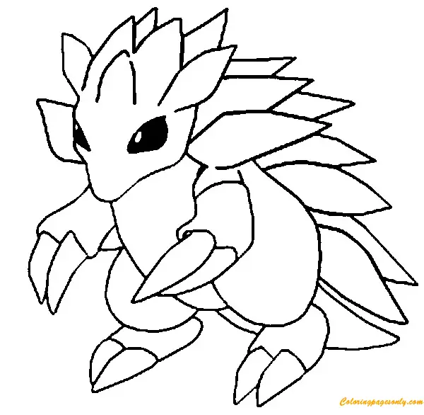 Desenhos de personagens Pokemon Para Colorir 179