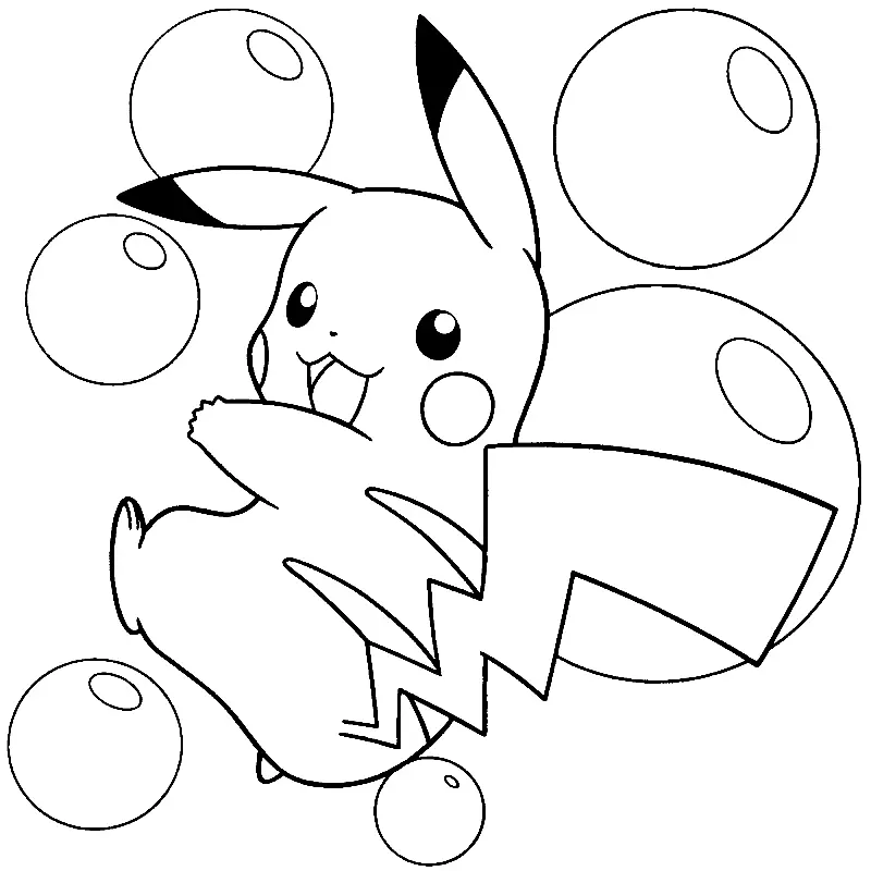 Desenhos de personagens Pokemon Para Colorir 185