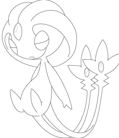 Desenhos de personagens Pokemon Para Colorir 195