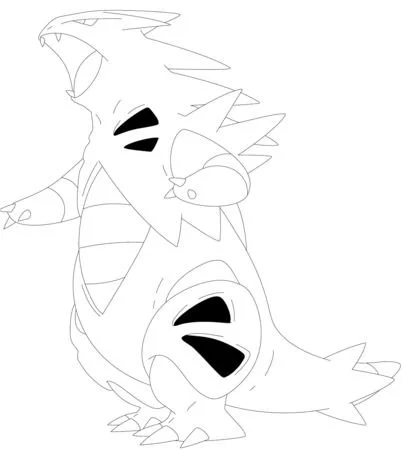 Desenhos de personagens Pokemon Para Colorir 217