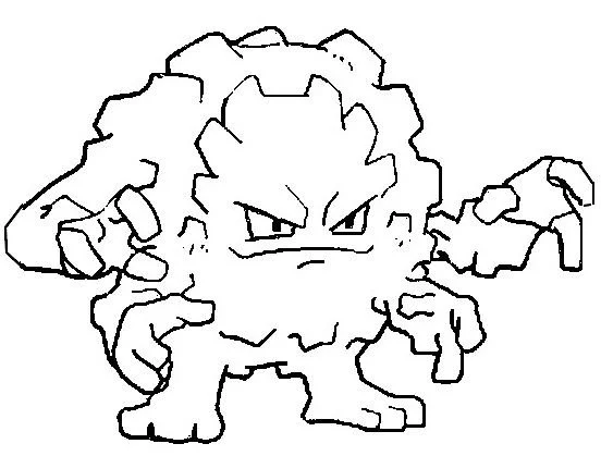 Desenhos de personagens Pokemon Para Colorir 231