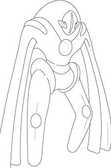 Desenhos de personagens Pokemon Para Colorir 246