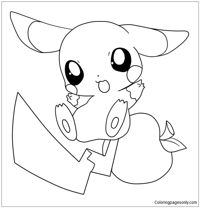 Desenhos de personagens Pokemon Para Colorir 247
