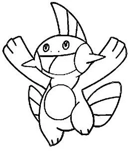 Desenhos de personagens Pokemon Para Colorir 253