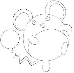 Pokemon Characters Coloring Pages 266