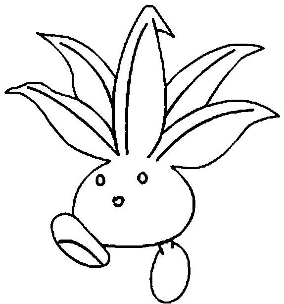 Desenhos de personagens Pokemon Para Colorir 287