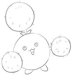 Pokemon Characters Coloring Pages 292